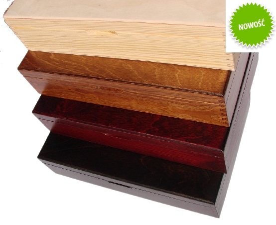 

Kuferek drewniany XL do 8 palet (3 kolory)