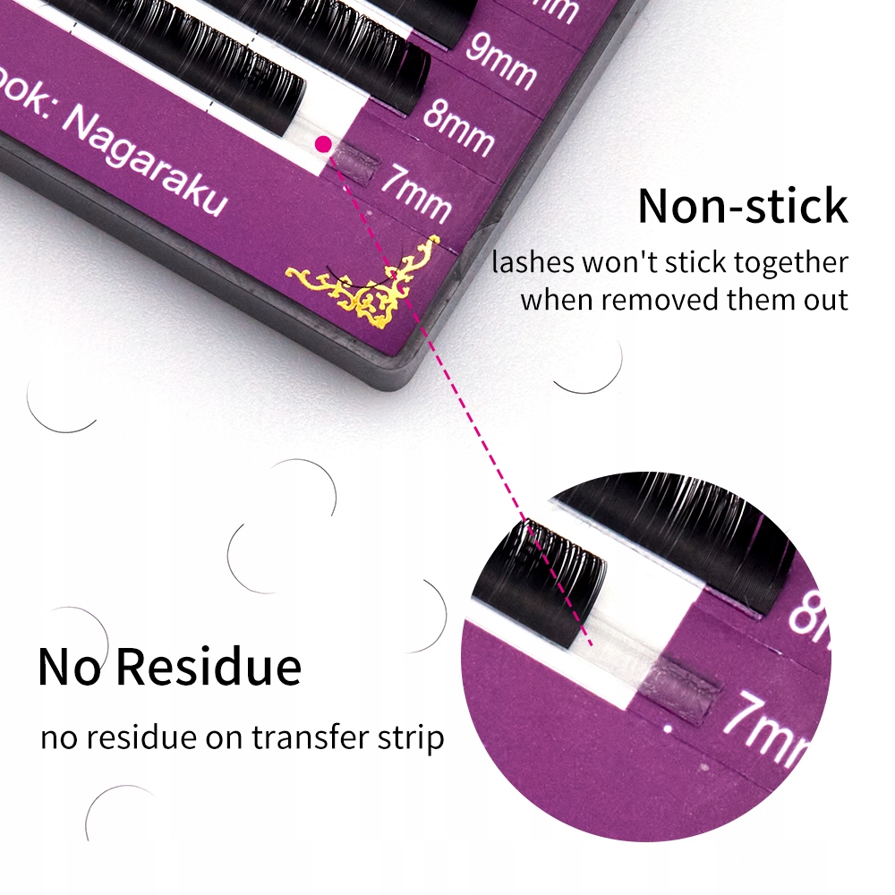 Rzęsy Nagaraku Mink New generation C, 0.07, 10 mm Marka Nagaraku