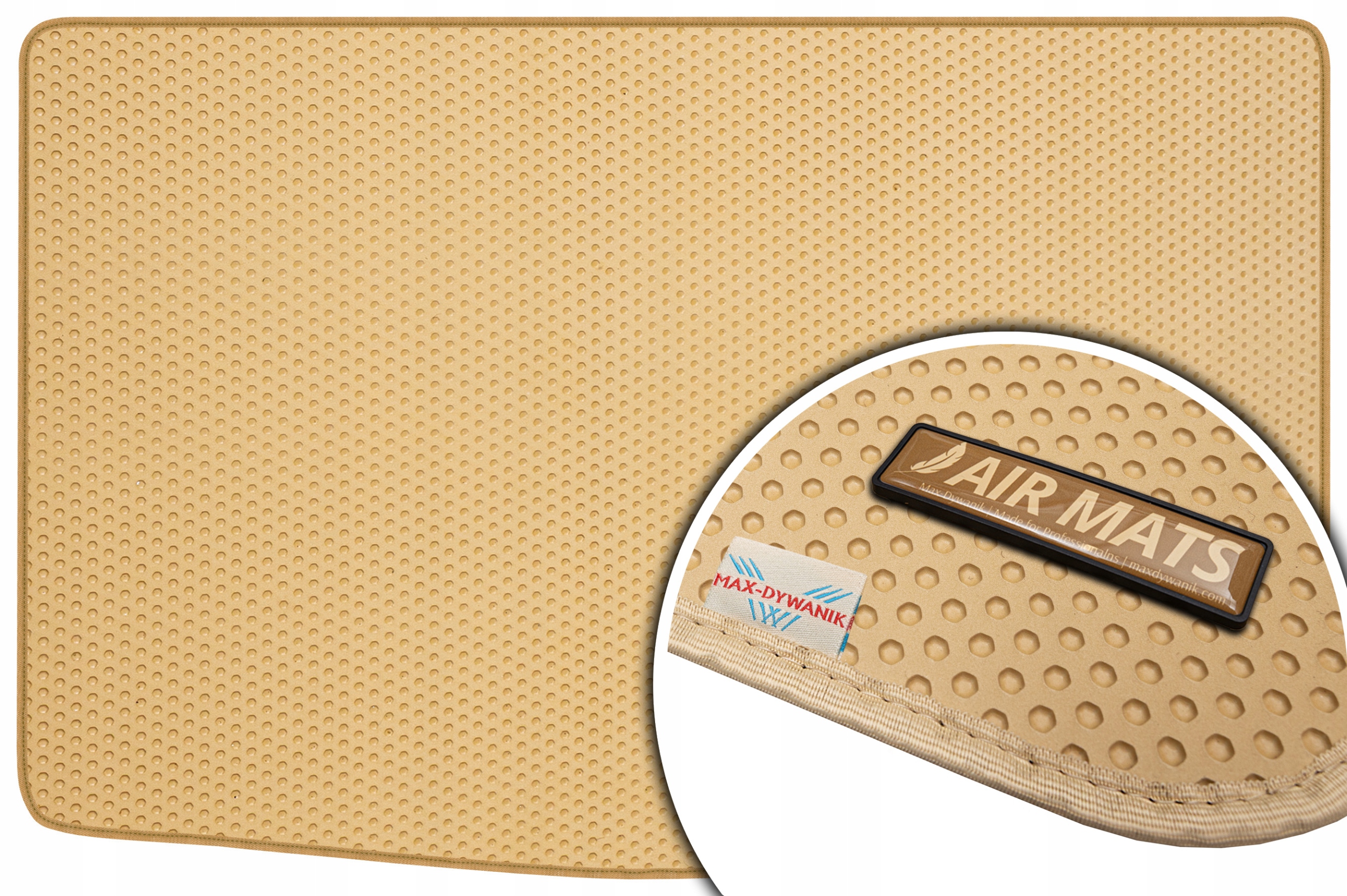 Vw Golf V Plus Minivan 2005-2014 Béžová rohož do kufru Eva Air Mats