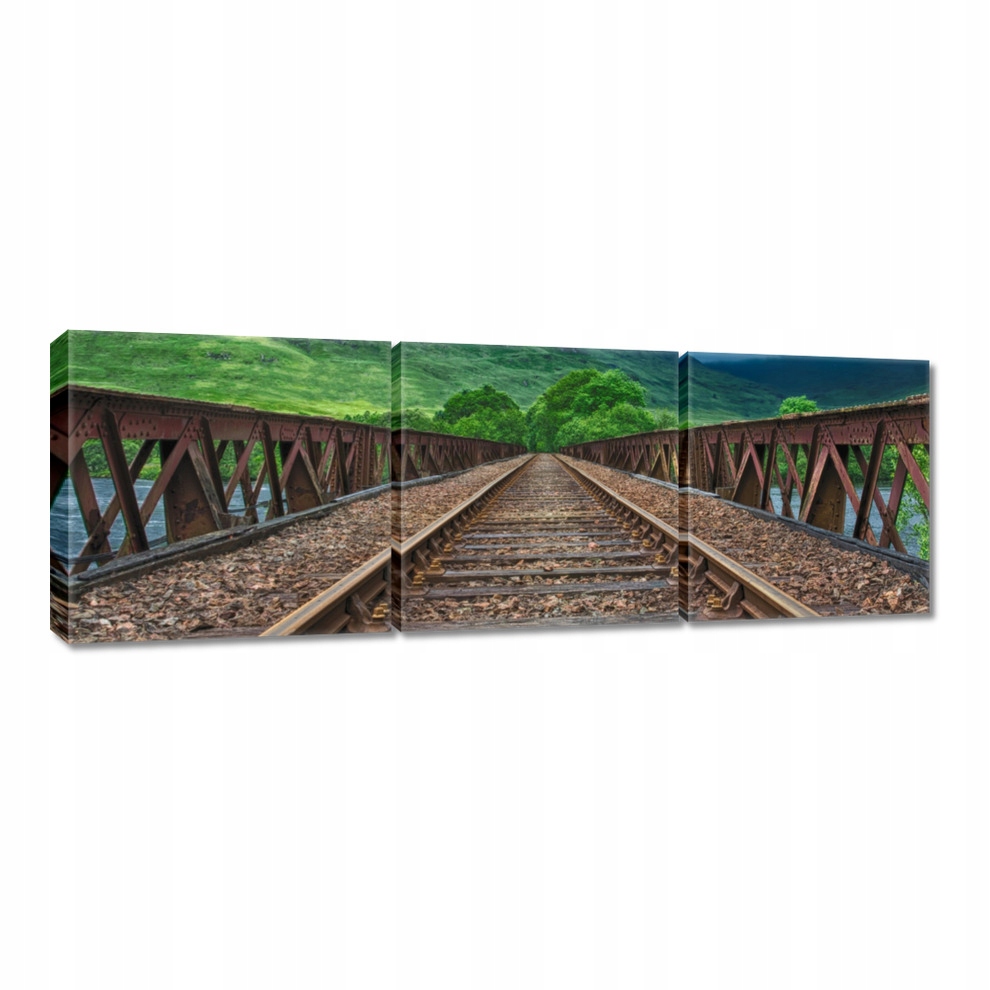 

Obrazy 60x20 Most kolejowy