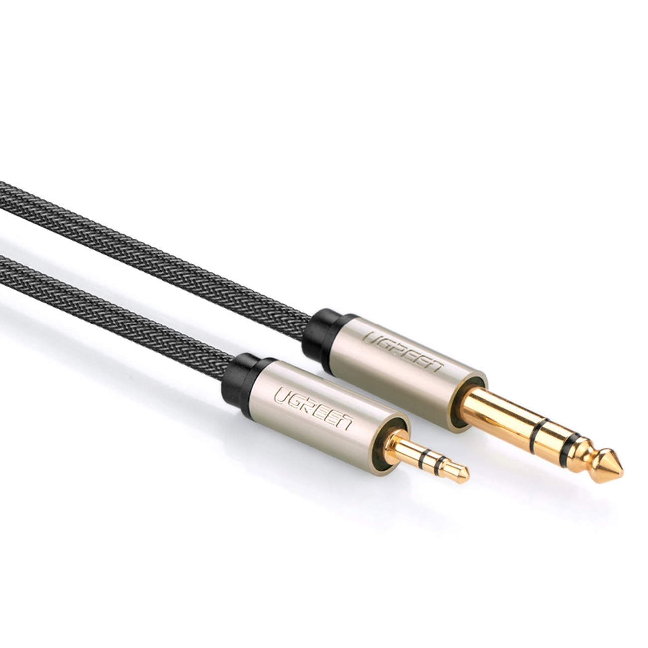 Ugreen Kabel Adapter Przewód Audio Mini Jack 3.5 MM Do Jack 6,35 MM Trs 2M