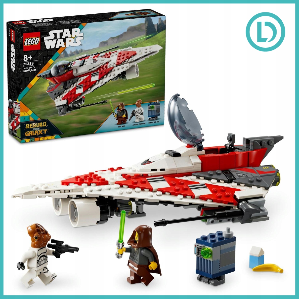 Lego Star Wars 75388 Star Wars 75388 Stíhačka požírá Bobu