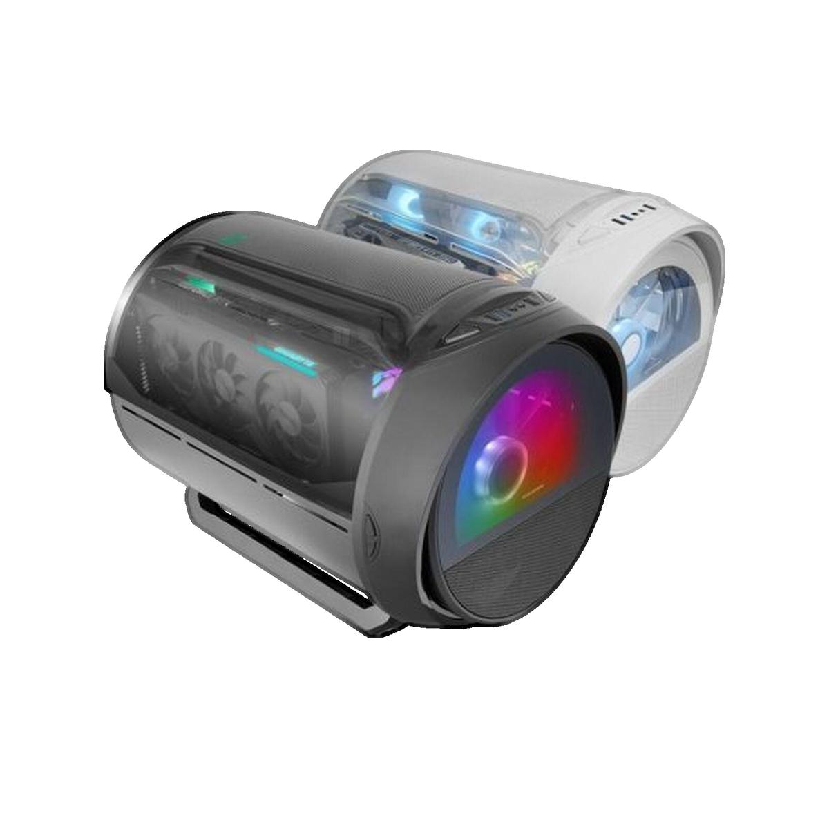 Obudowa Mars Gaming MC-Cylon Mini Tower czarna RGB