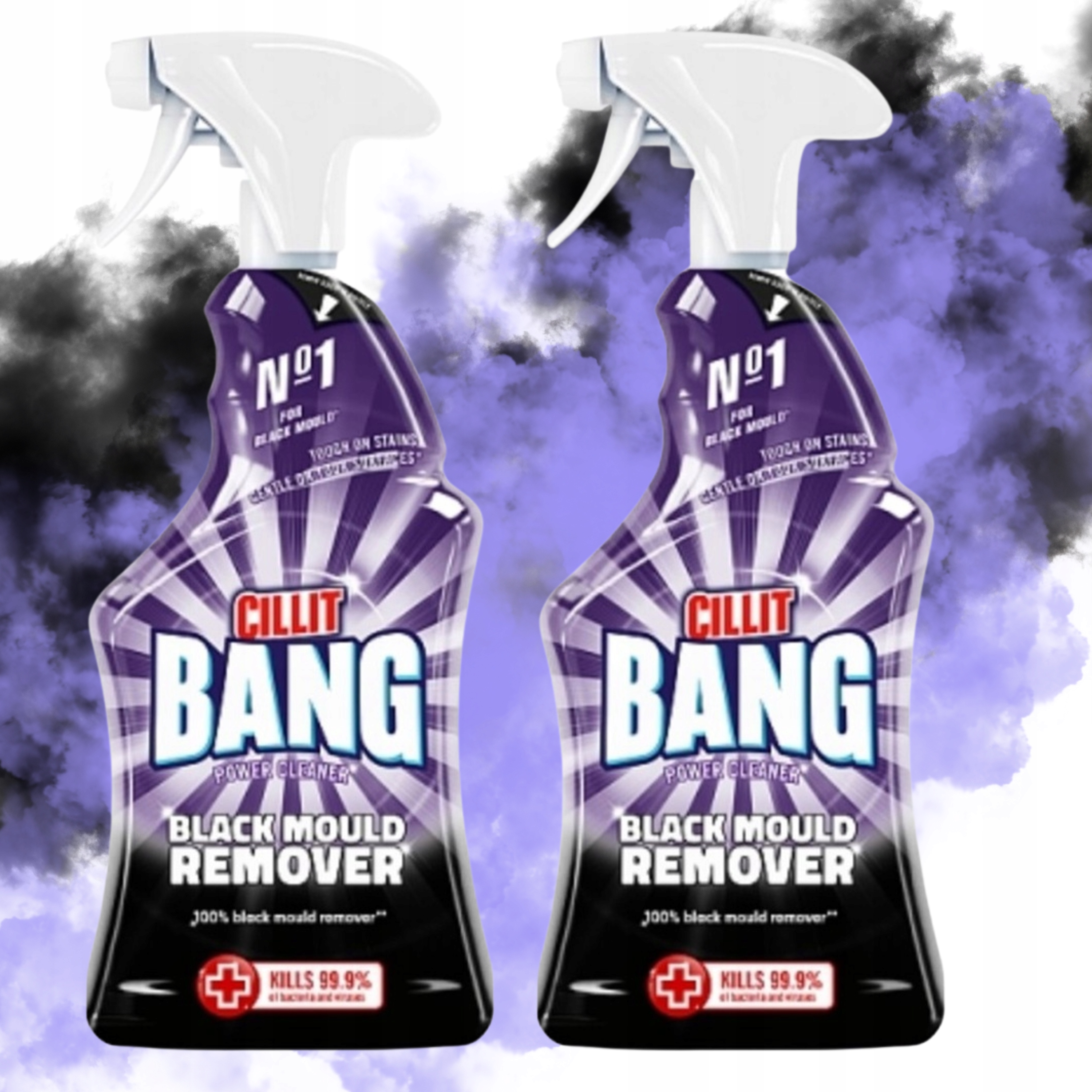 CILLIT BANG spray PLEŚŃ i CZARNE OSADY 750ml 2 sztuki