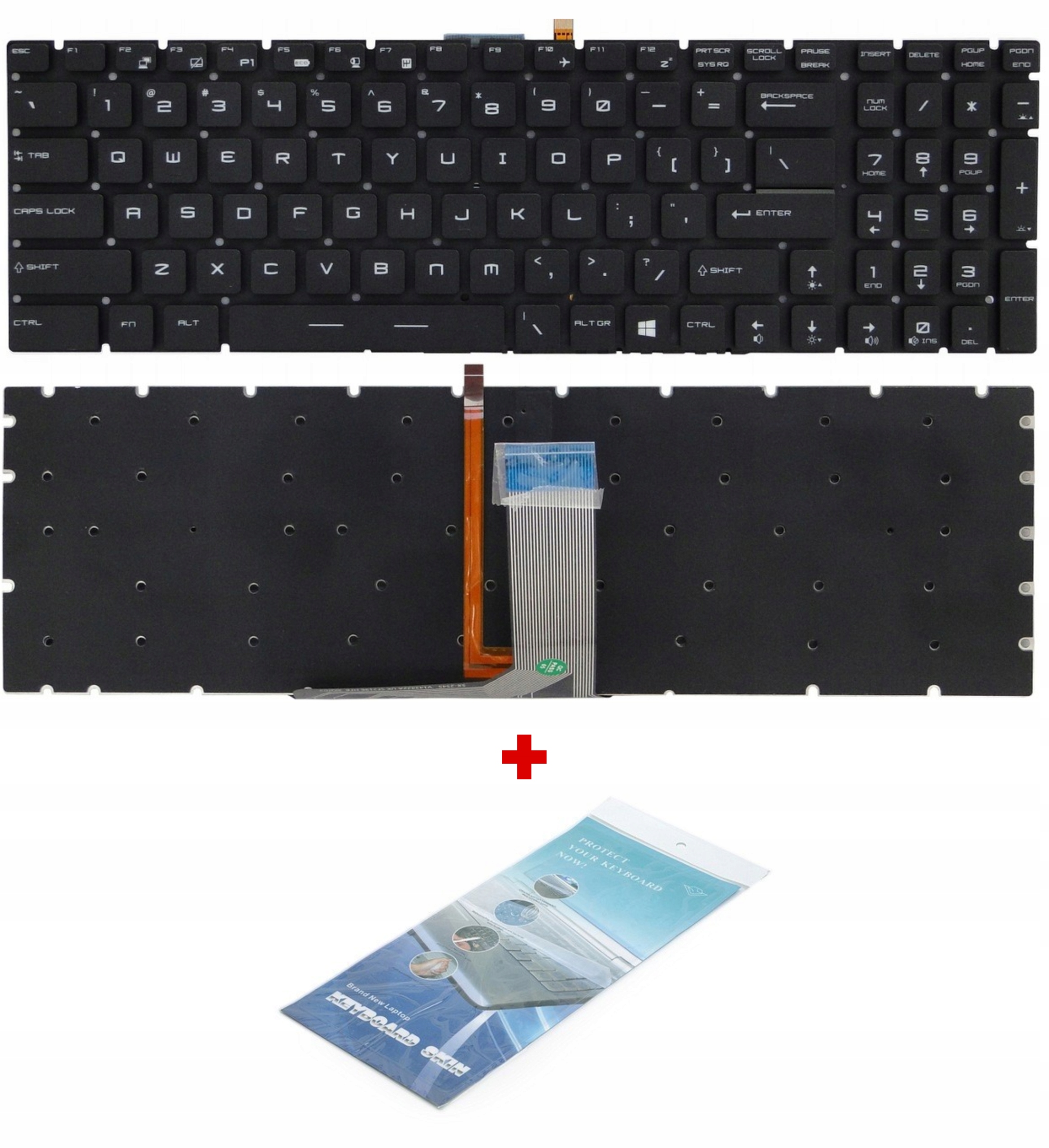 Klawiatura Msi GE62 GL62 GE72 GP62 WS60 PE60 GV62 GE65 GE75 CX62 CX72 Rgb