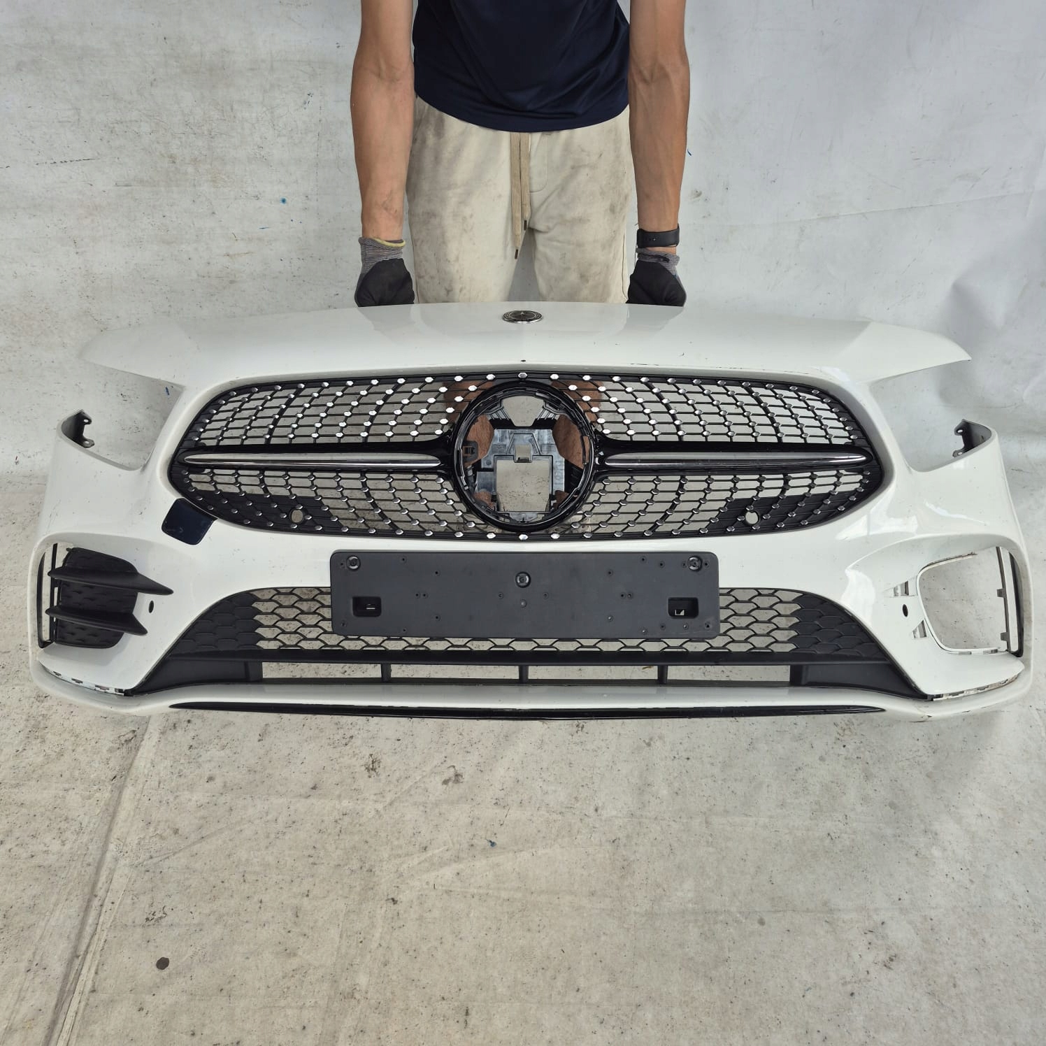 MERCEDES A-KLASA IV 4 W177 AMG 18-22 bumper front front PDC
