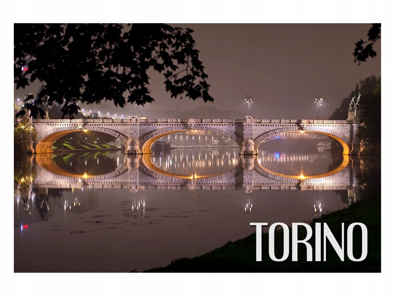 

Turyn Most Piemont Magnes na lodówkę