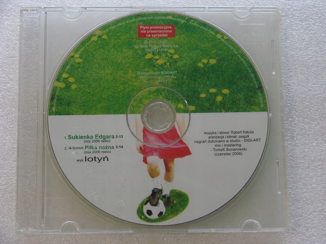 Lotyń Sukienka Edgara Singiel 2006 Nowa