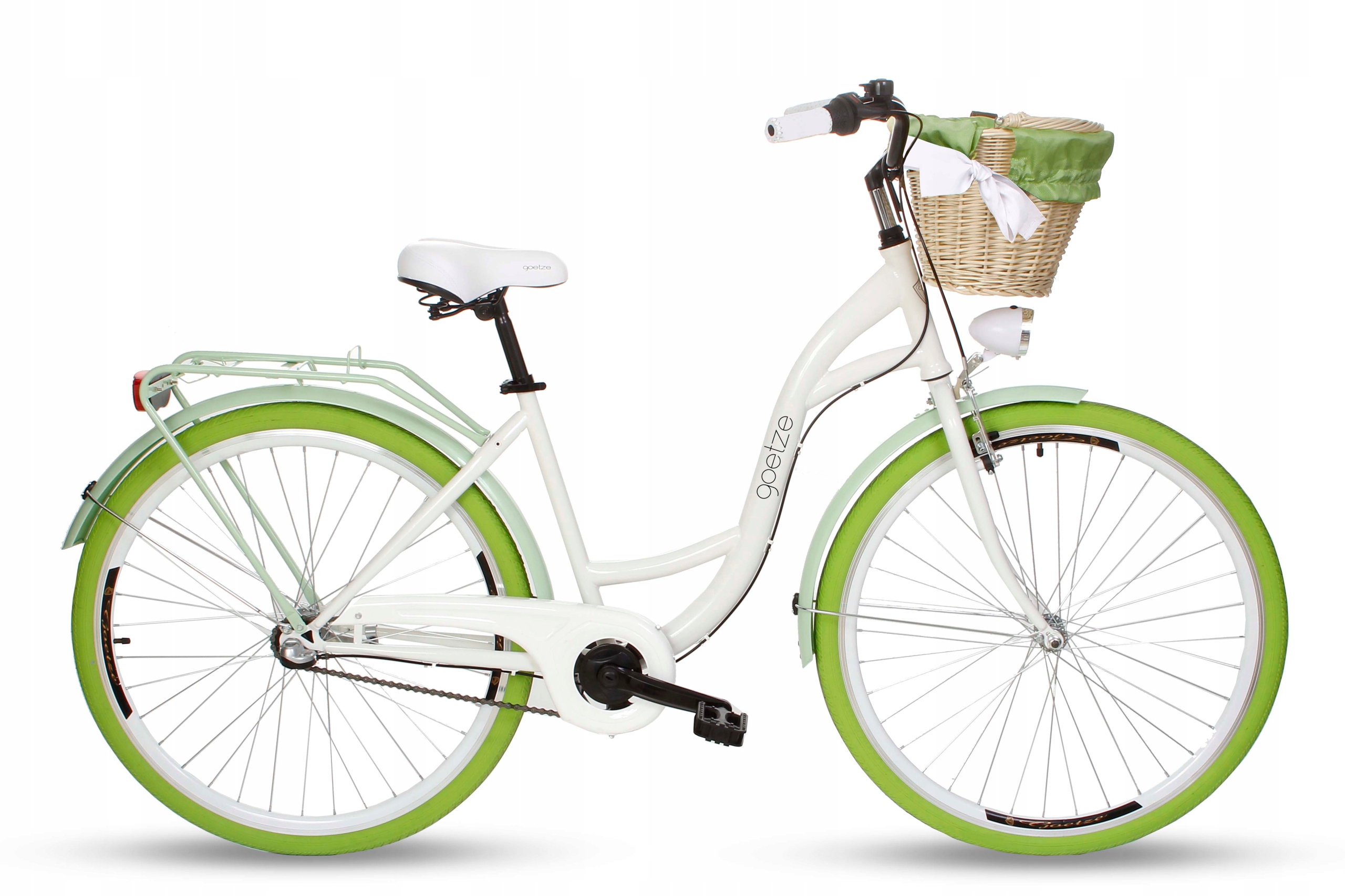 Rower miejski Goetze Colours 28 3b+kosz Damka
