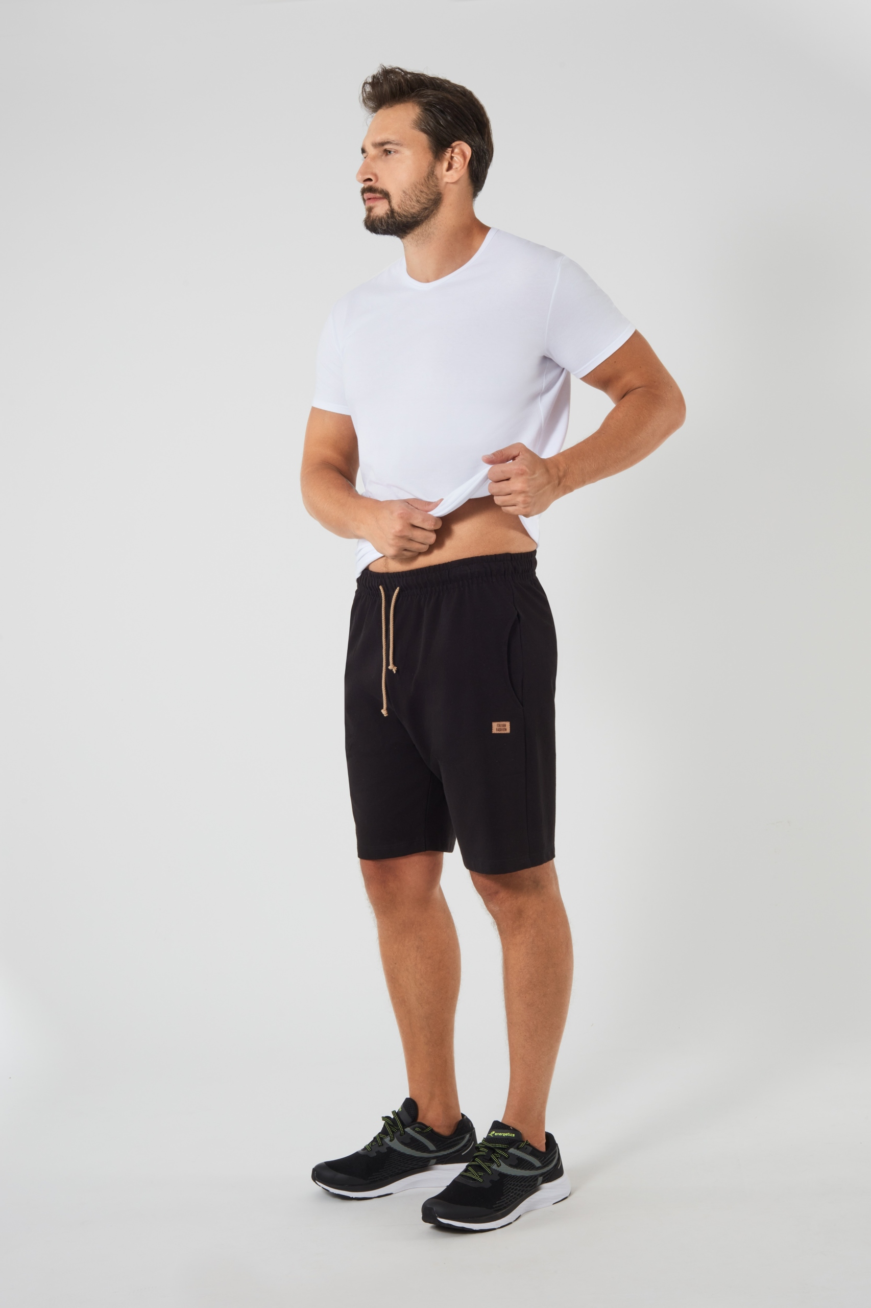 Pánské Kraťasy Lider M bavlna , elastan, pohodlí Italian Fashion