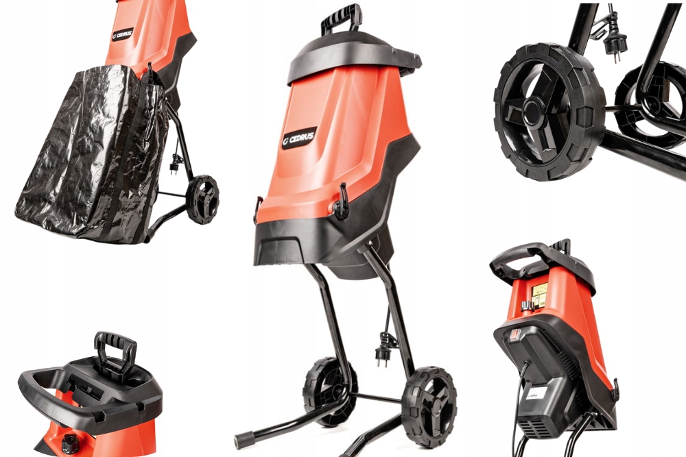 Elektrický drvič Cedrus CEDRE04 – 2800 W 45 l max. vetva 45 mm