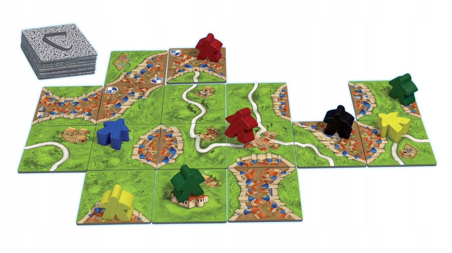 Gra planszowa CARCASSONNE podstawa +2 mini dodatki Wydawca Bard