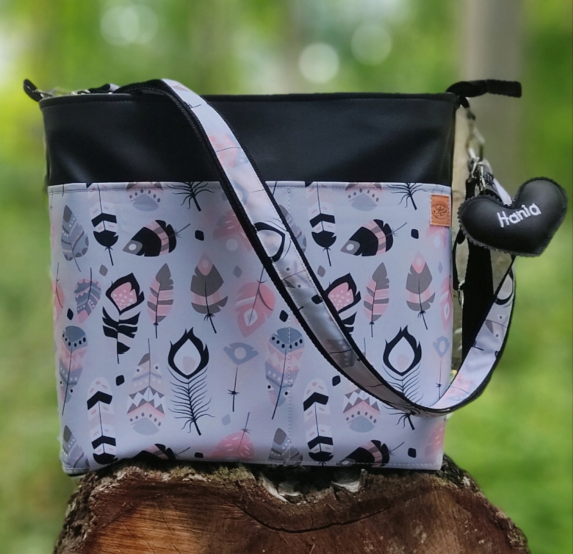 Torba do wózka organizer pojemna z zaczepami eko Marka inny