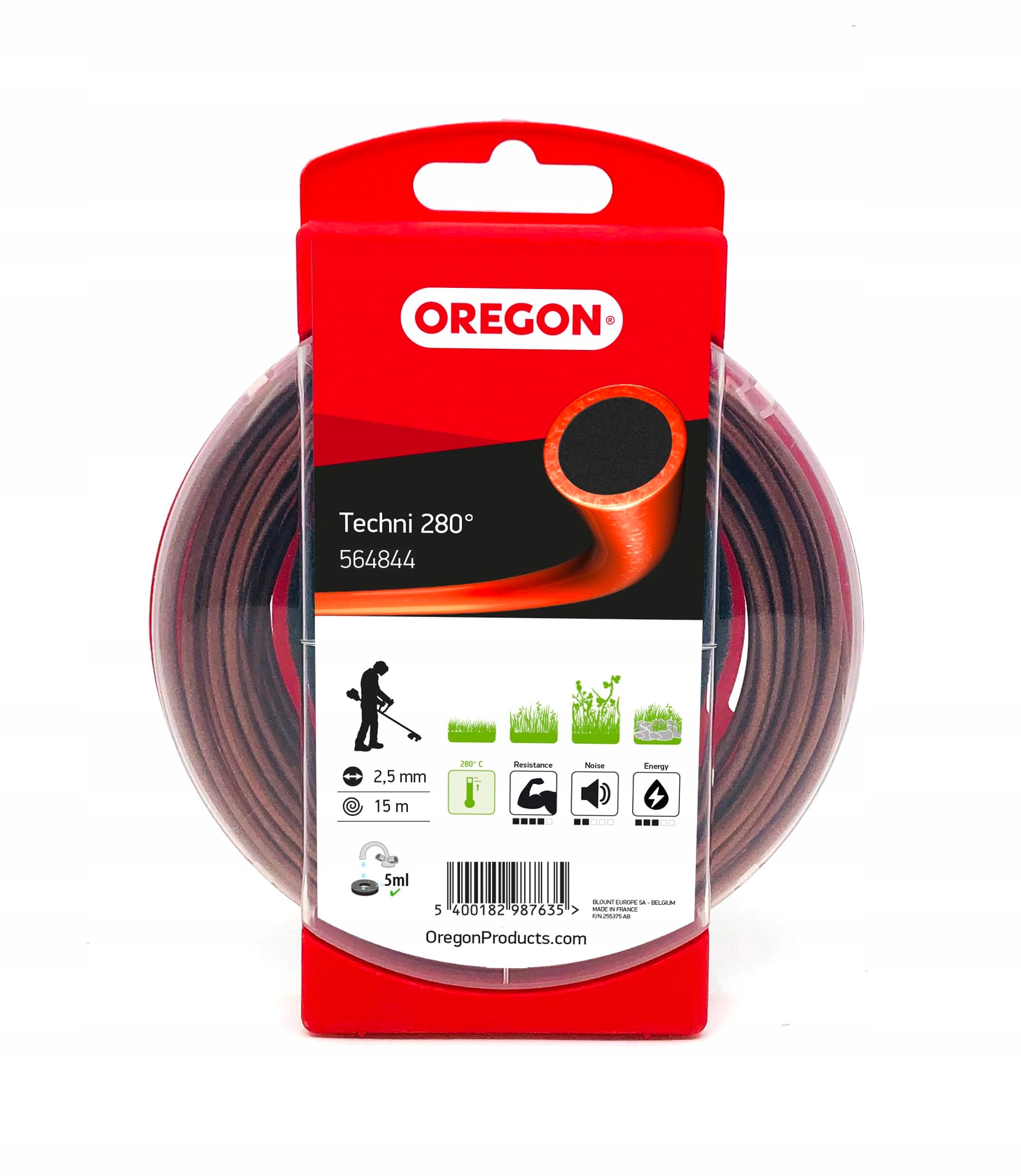 Oregon Techni 280 – struna na sekání, odolná vůči vysokým teplotám