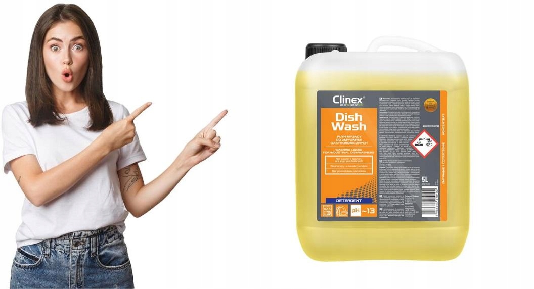 Levně Tekutý přípravek do myčky nádobí Clinex Dishwash 5L