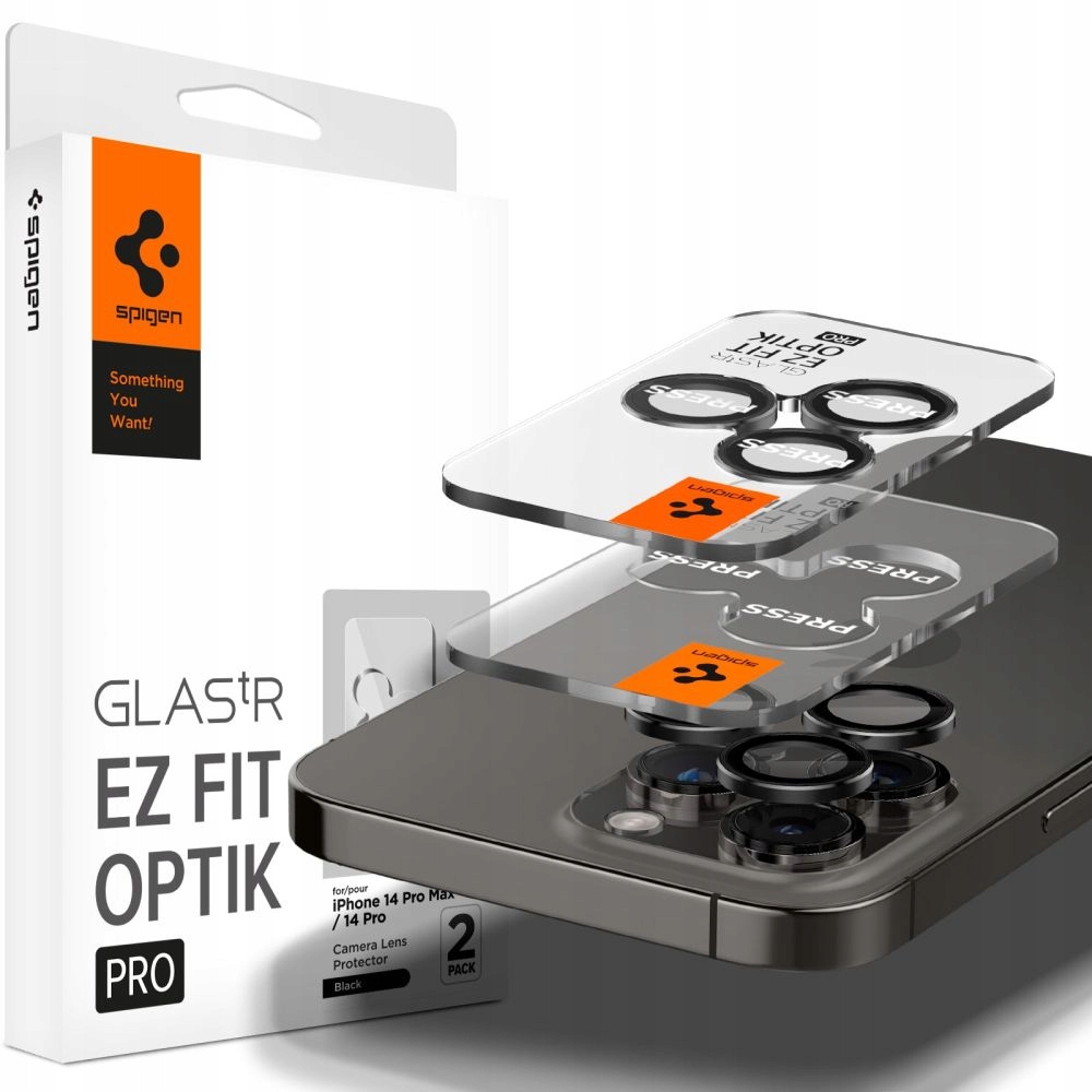 

2PAK Spigen Szkło Na Aparat Do Iphone 14 Pro Max