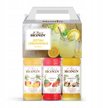 Levně Monin Lemonade Maxi Set – limonádový set 3x250 ml