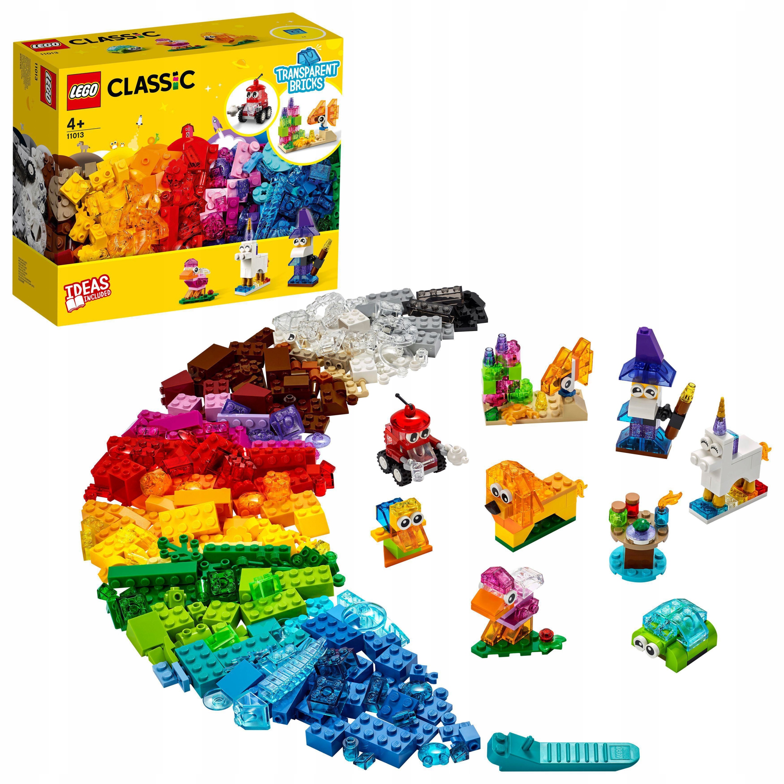 LEGO Classic Creative Transparent Bricks 11013