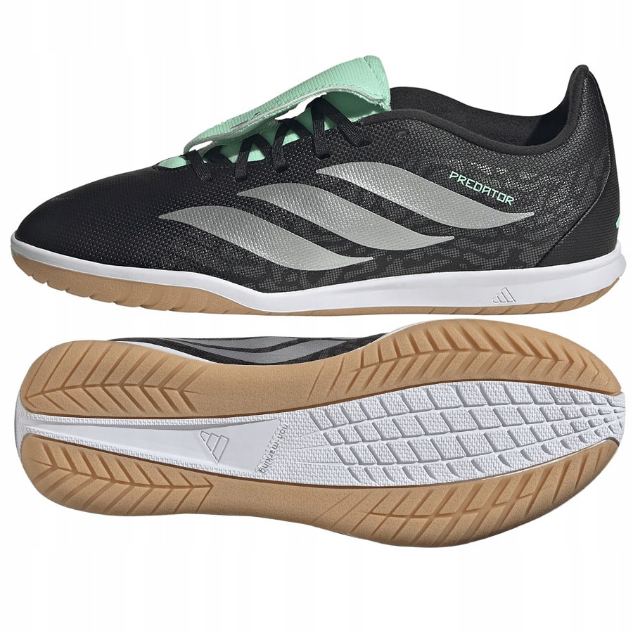 Buty adidas Predator Club Ft Sala Jr In KJ6738 czarny 38 2/3