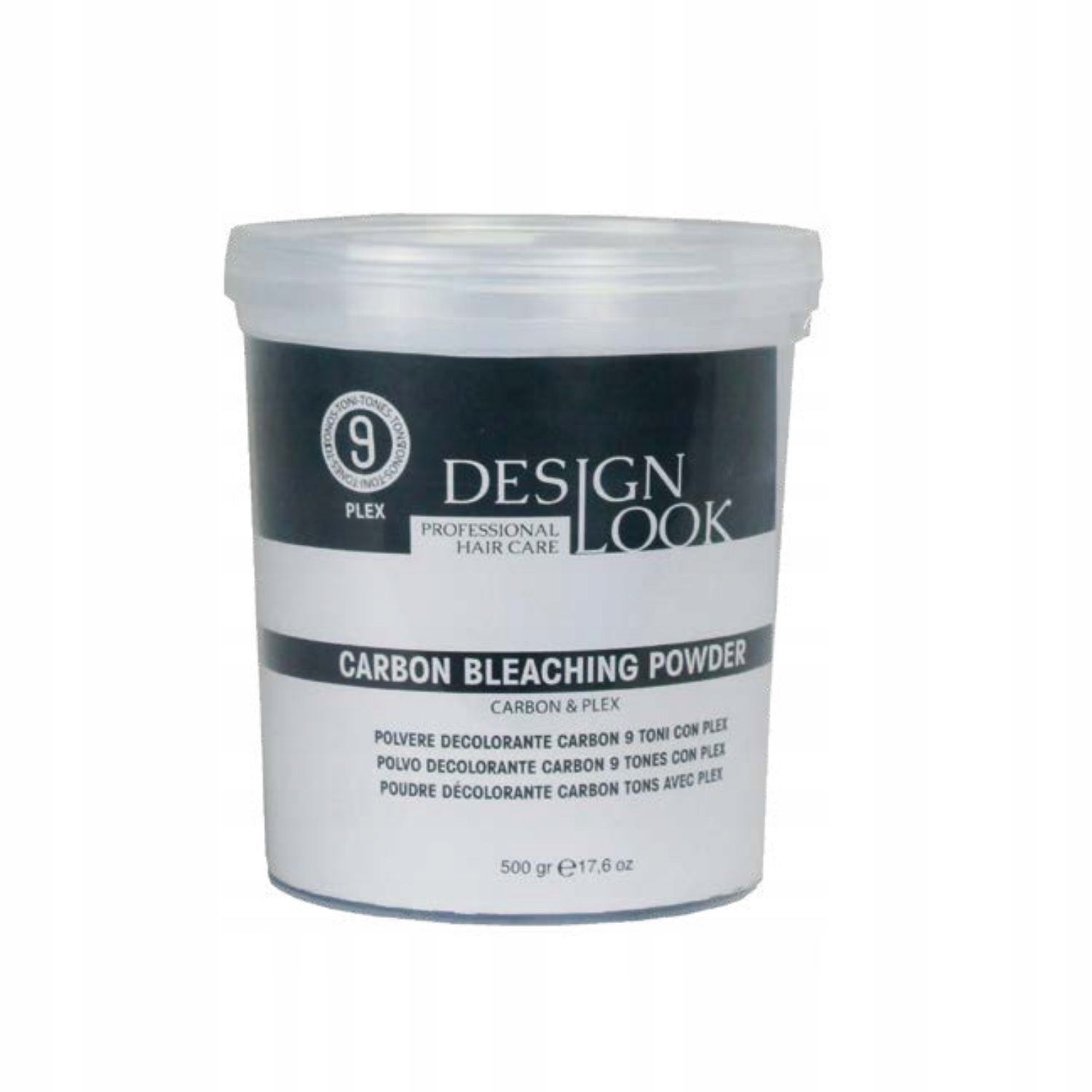 Design Look rozjasňovač Karbon 9 Ton Plex 500gr kbelík