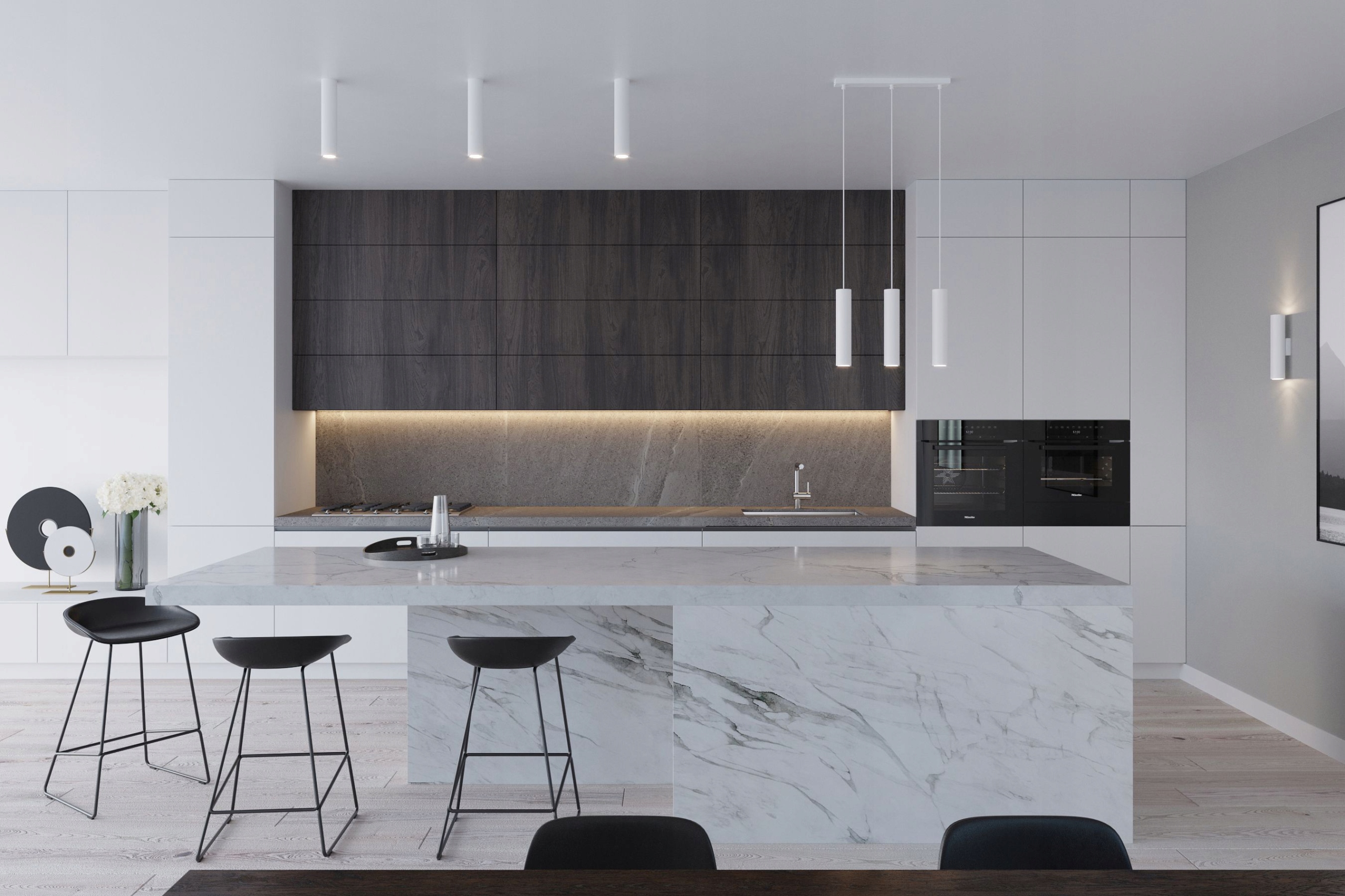 LAMPA Na Sufit PLAFON LAGOS Walec Biały SOLLUX Zasilanie sieciowe