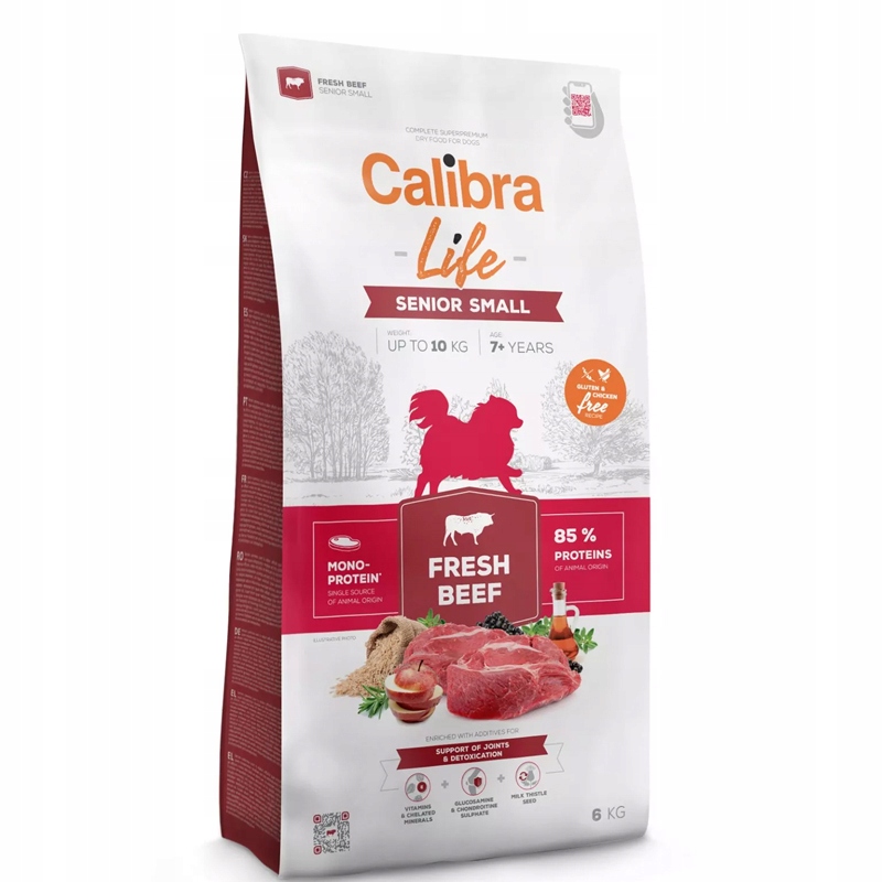 Calibra Life Fresh Beef Senior Small 6kg