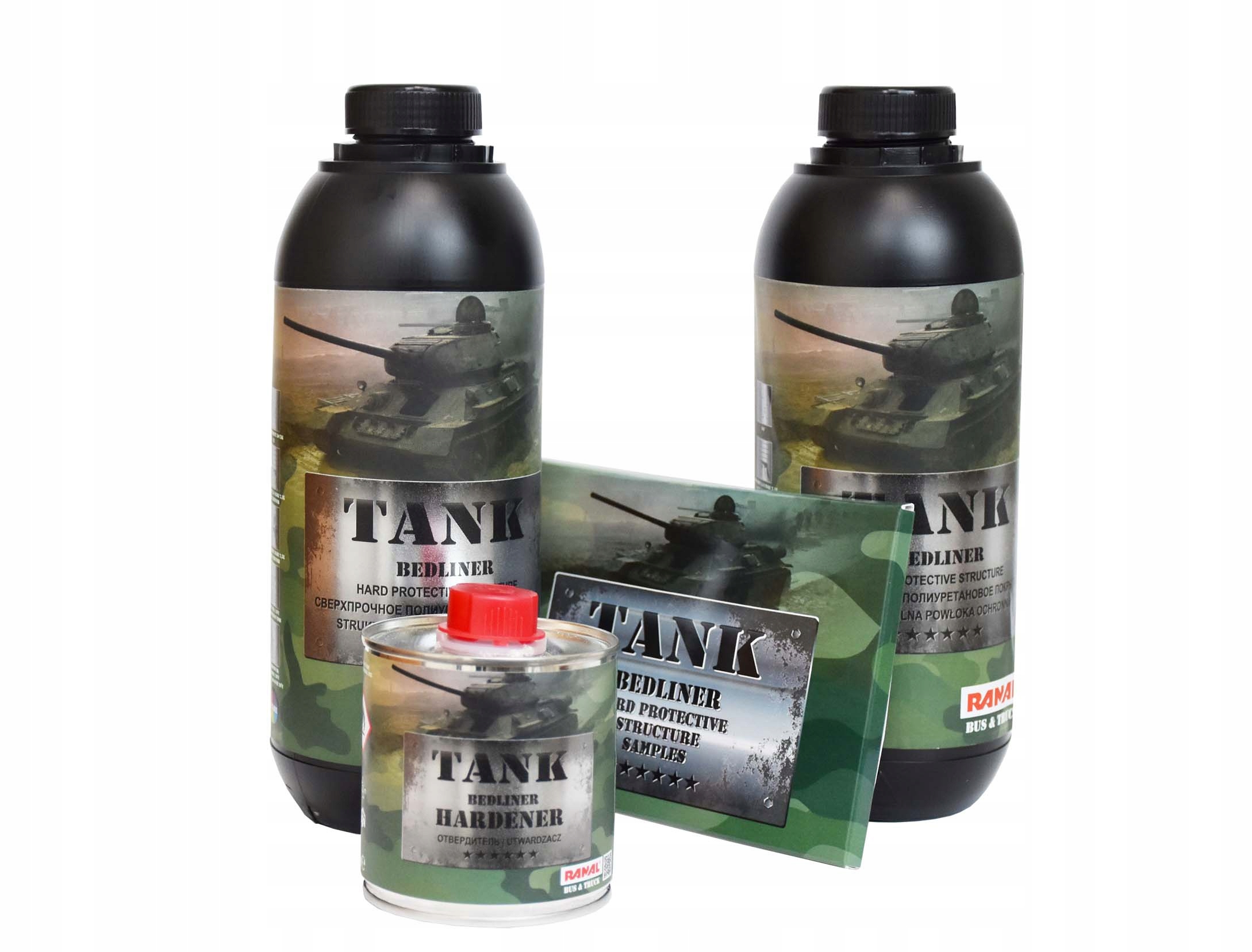 Powłoka ochronna poliuretanowa Ranal Tank Bedliner 948 Czarna EAN (GTIN) 5906007004896