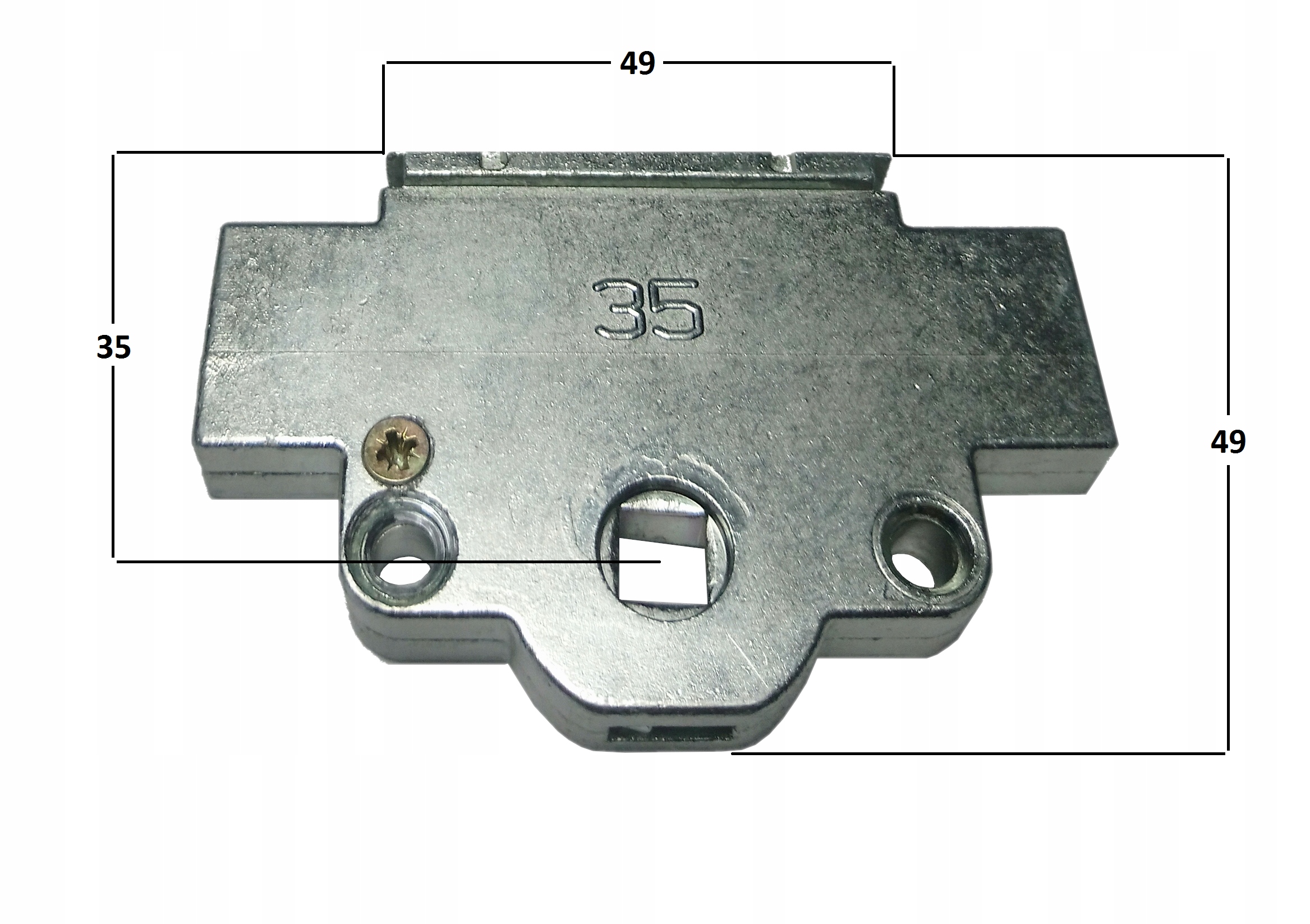 Kaseta naprawcza Maco ZAMEK ZASUWNICA D35 DM35 do balkonów Kod producenta ZAMEK ZASUWNICA D35 DM35 DRUTEX