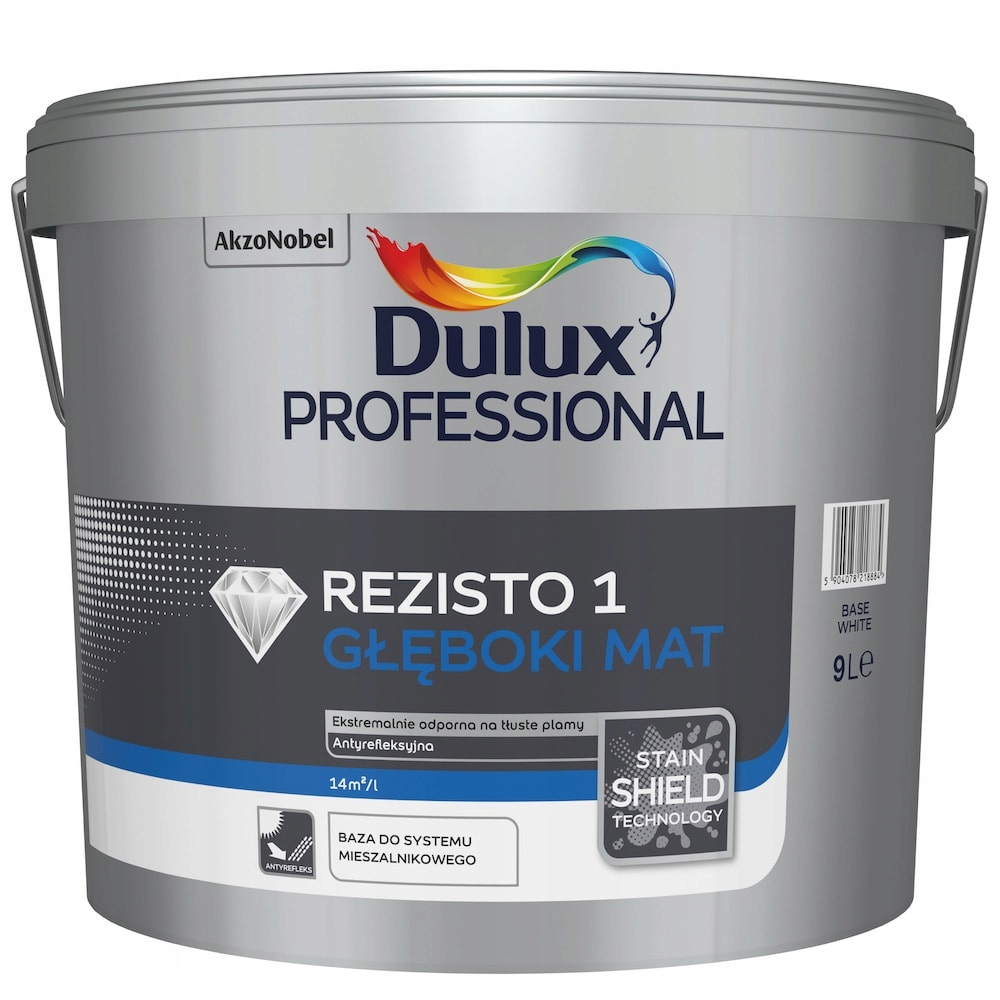 Dulux Professional Rezisto 1 farba biała 9L