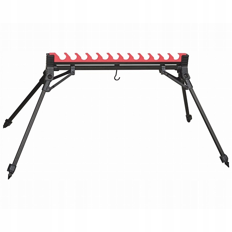 Grzebień Statyw Podpórka Na Wędki Topy Traper Gst 70 52-87x70cm 12 Wędek