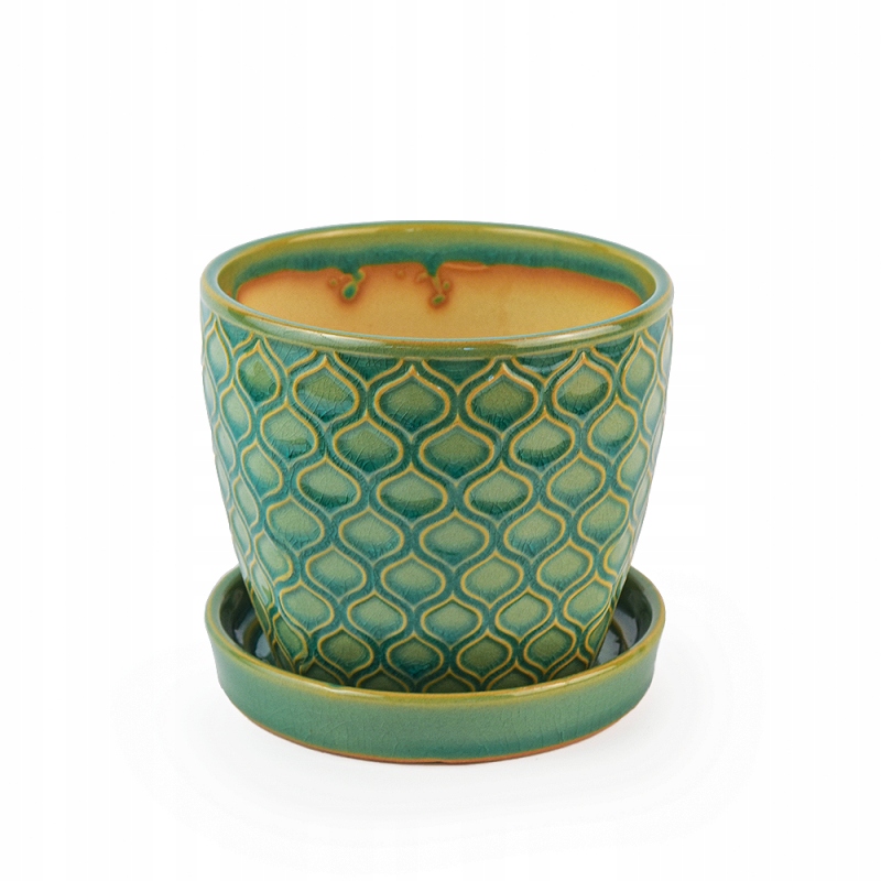 

Doniczka Ceramiczna Morska łuska 14 cm