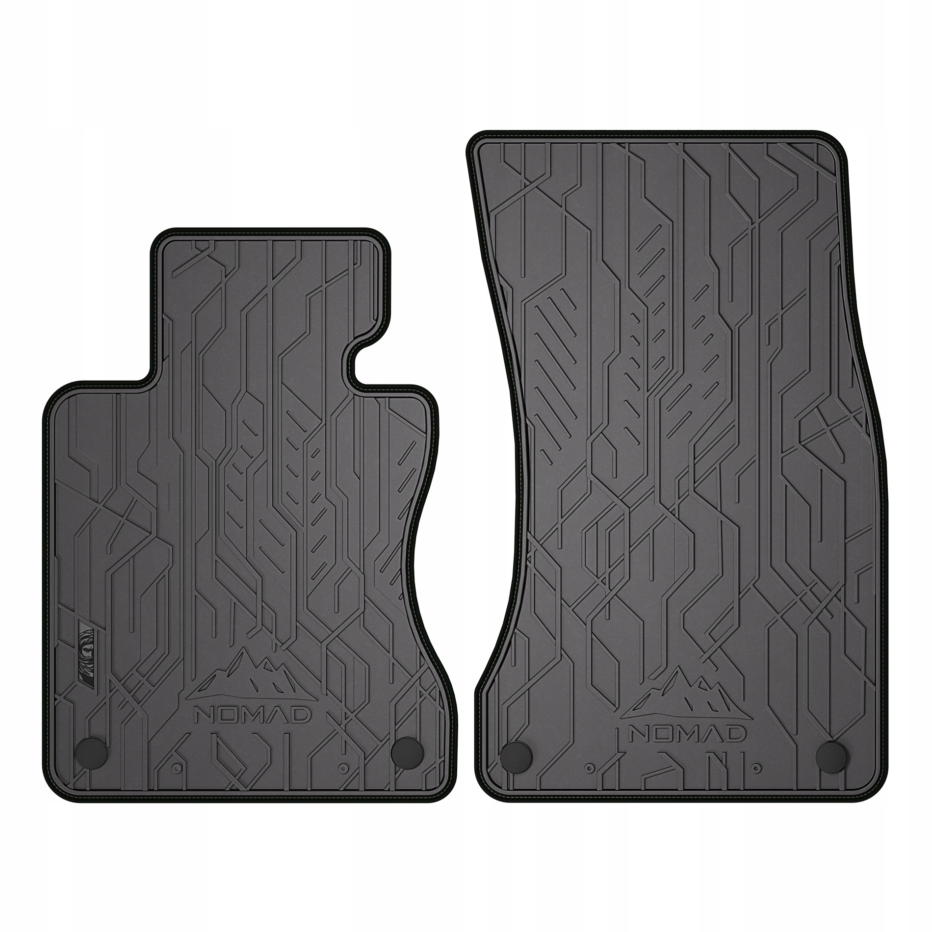 Gumové koberce Nomad pro Bmw řady 5 E60 2003-2010, černé