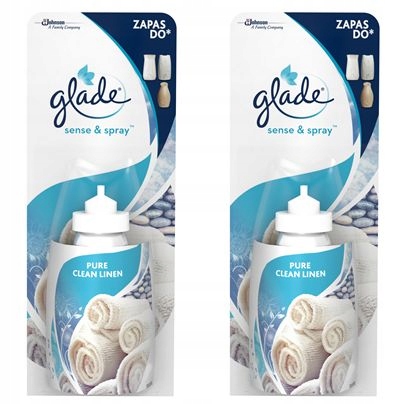 

Glade Sense Spray Pure Clean Linen Zapas 2x18ml