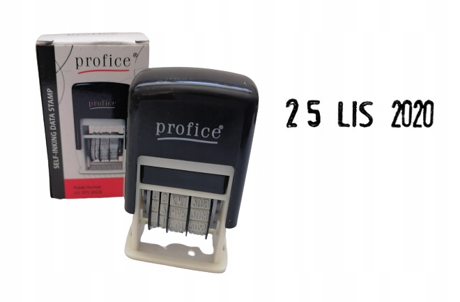 DATOWNIK SAMOTUSZUJĄCY LITEROWO-CYFROWY PROFICE