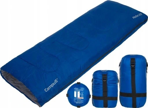 Śpiwór Campus Pioneer 200 80 cm x 200 cm Prawy