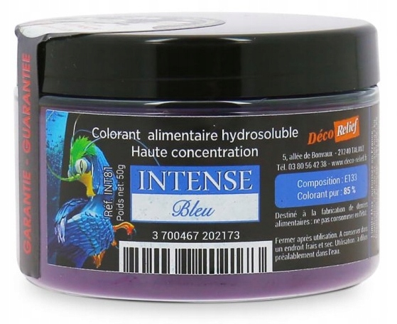 Barwnik intense niebieski do makaroników INT81