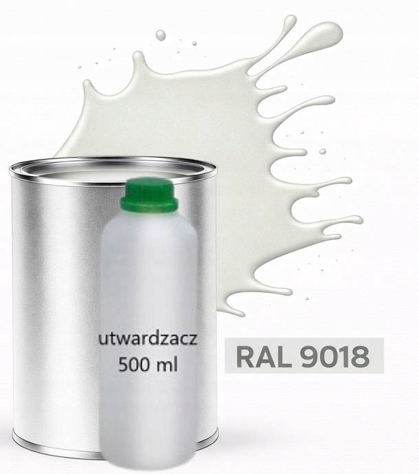 Ral 9018 Polyuretan Akryl 2:1 1 L Polomatný Lak Tužidlo Normal 0,5 L