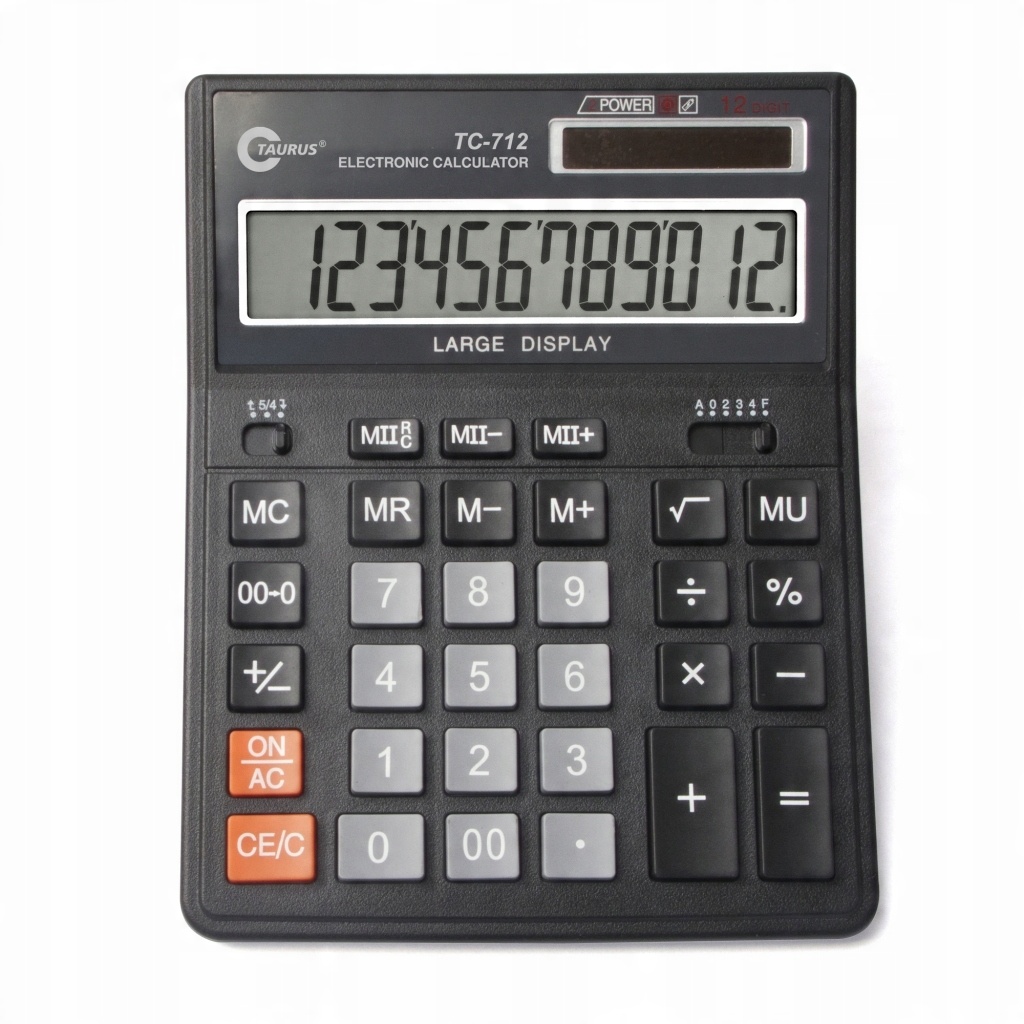 

Kalkulator TC-712 12 Pozycyjny Duży