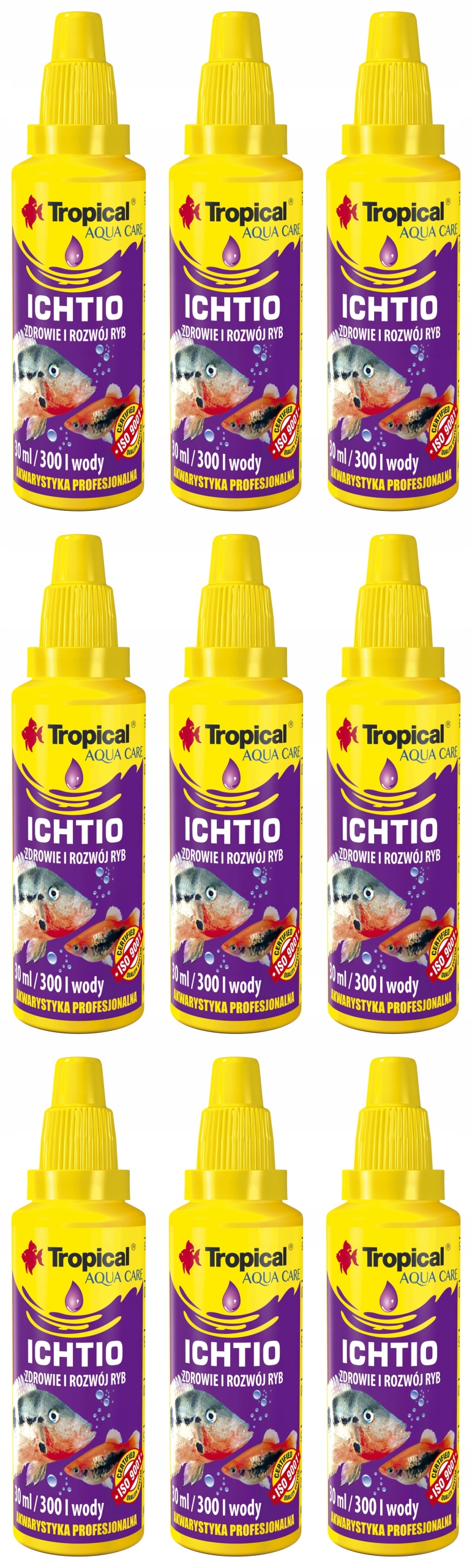 Levně Tropical Ichtio Lék Na Rybí Neštovice 9x30ML