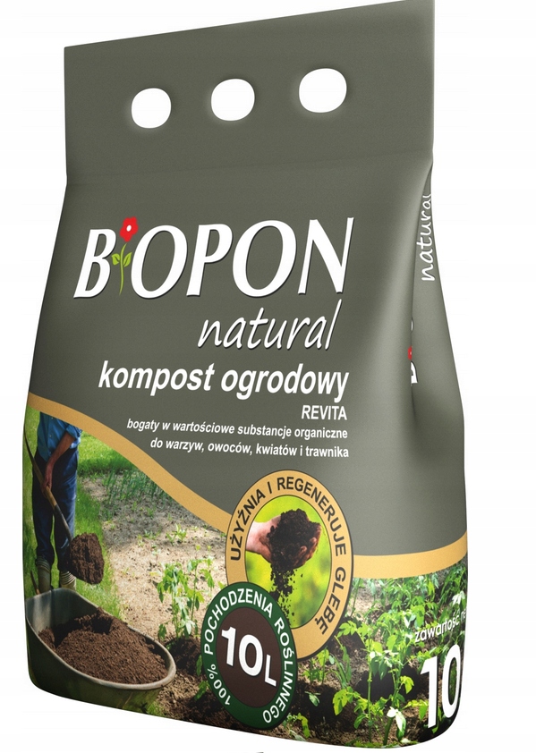 

Biopon Natural kompost ogrodowy Revita 10L