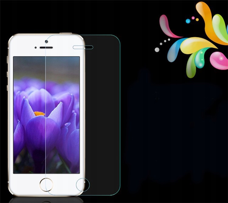 ETUI SILIKON BROKAT DO IPHONE 5,5S,5SE + SZKŁO Materiał tworzywo sztuczne