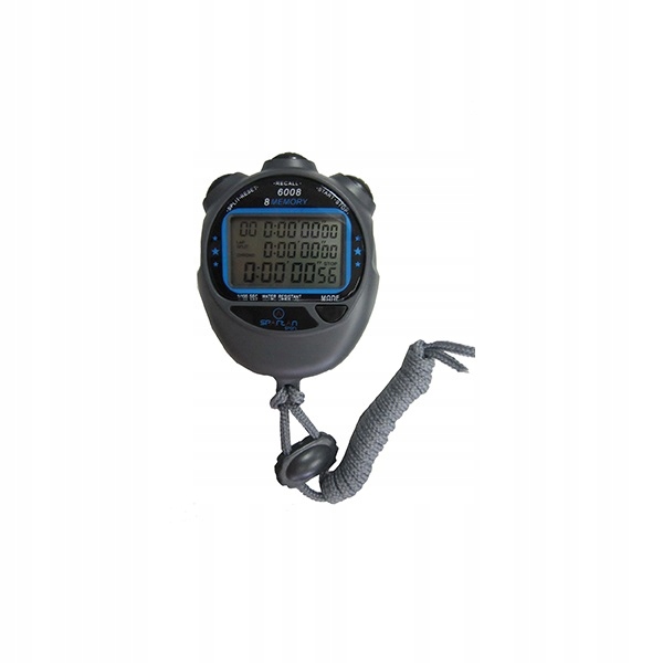 Stoper elektroniczny Spartan z pamięcią 8 pomiarów