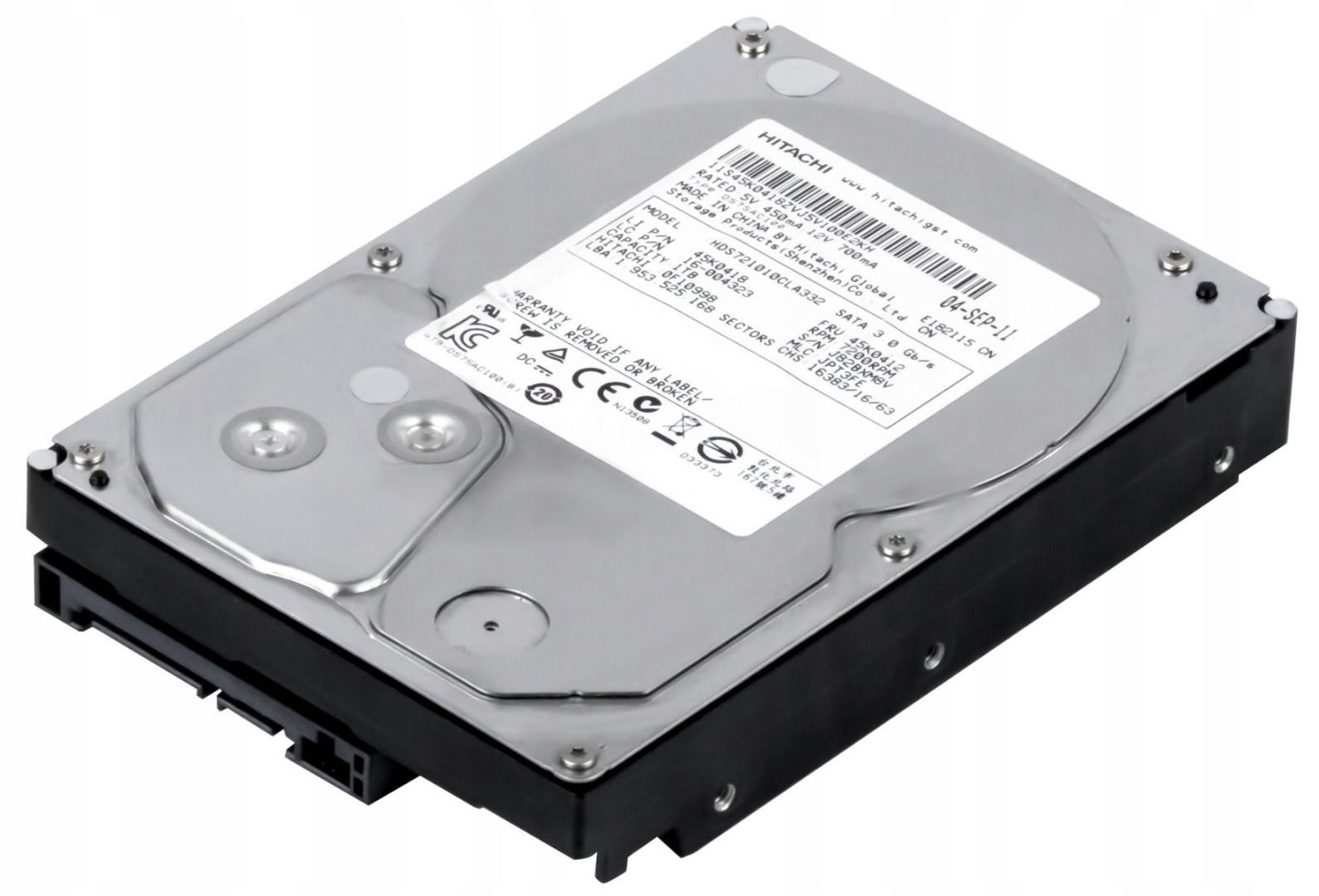 HGST Hitachi 1TB 7.2k 32MB SATA II 3,5"