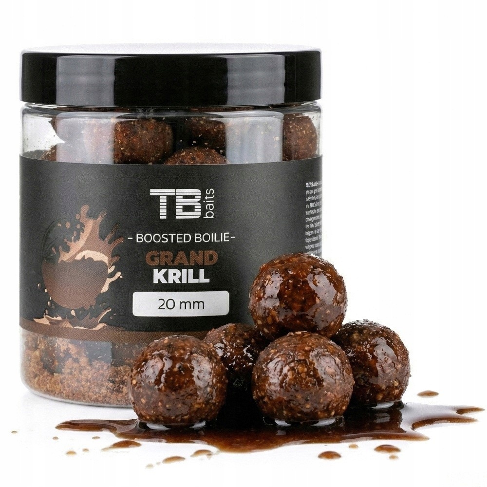 Tb Baits Boosted Boilie Grand Krill 16mm 120g