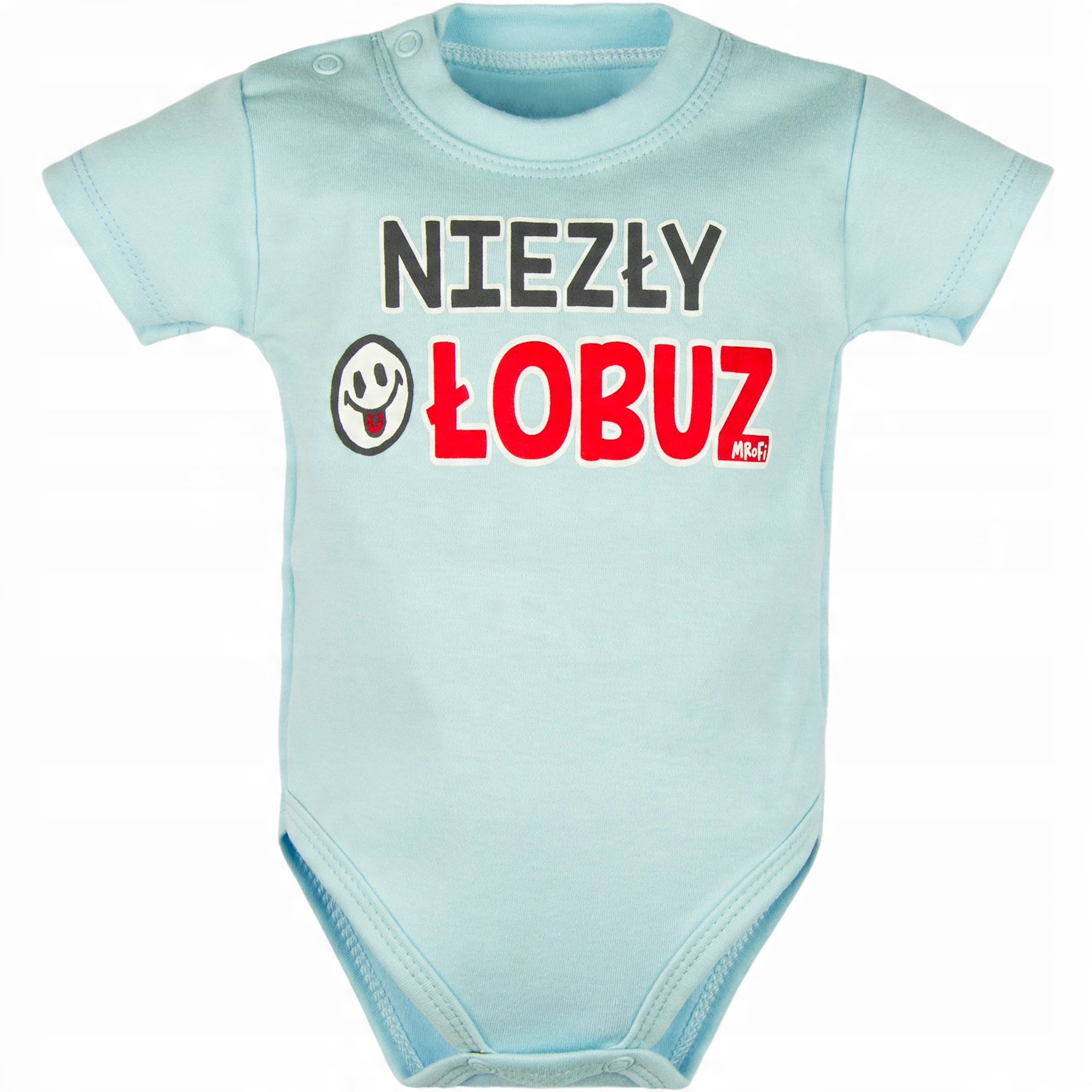 

Body krótki rękaw Niezły Łobuz 74 śmieszny nadruk