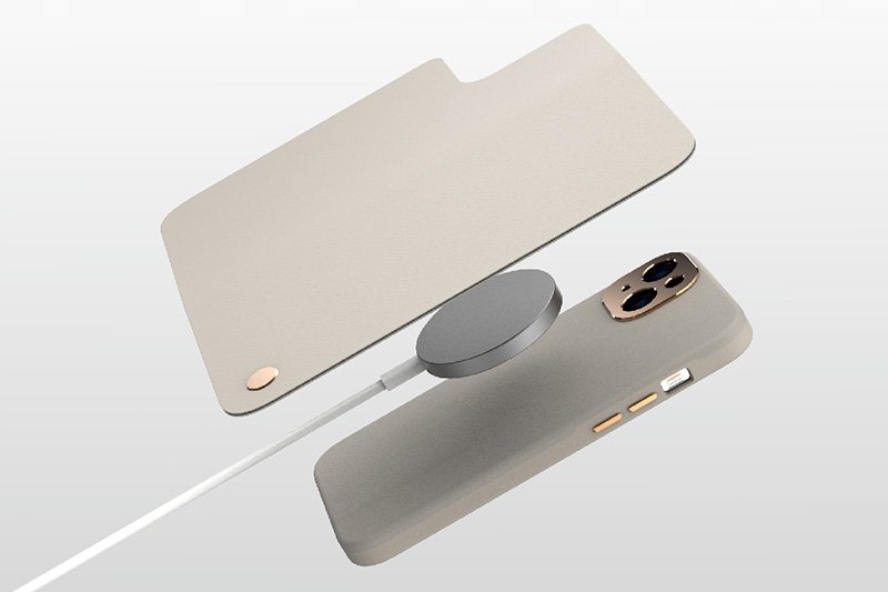 Moshi Napa Slim Magsafe Skórzane Etui Iphone 14 Pro - Niska cena