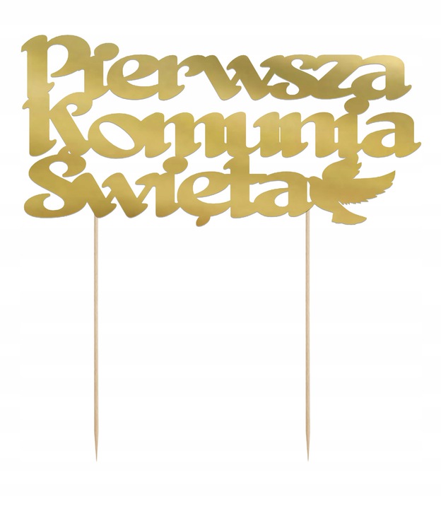 

Topper Tort Wszystkiego Pierwsza Komunia Święta