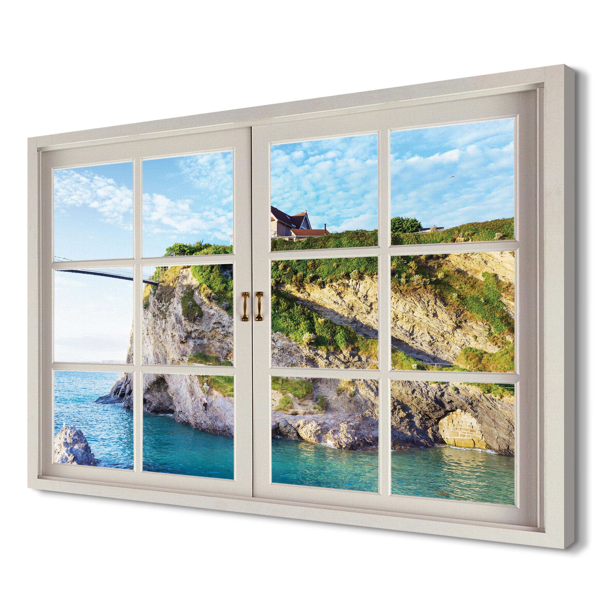 

Wybrzeże oceanu 120x80 Obrazy drukowane na płótnie