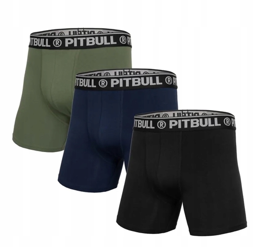 

Bokserki majtki męskie bawełniane 3pak Pit Bull XL