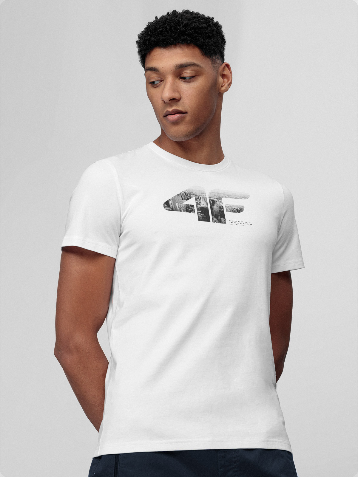 

T-shirt Męski 4F Koszulka TSM024 H4L21